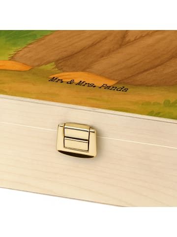 Mr. & Mrs. Panda Teeaufbewahrung Affe Design ohne Spruch in Weiß