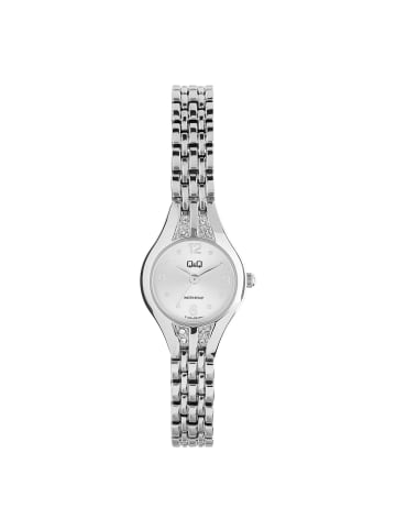 Q&Q by Citizen Stahl Quarzuhr Q & Q Silber