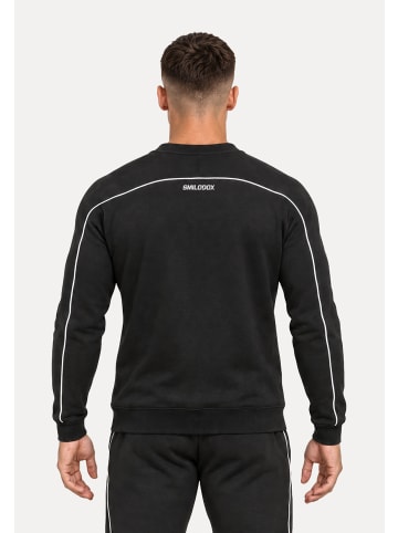 SMILODOX Sweatshirt Brenvaro in Schwarz