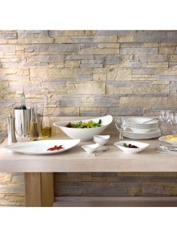 Villeroy & Boch Schale New Cottage Special Serve Salad 21 x 20 cm weiß in weiß
