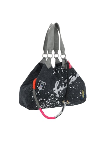 Fritzi aus Preußen Izzy Medium Limited Out of Space Schultertasche 42 cm in black