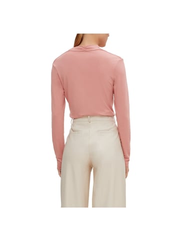 comma Langarmshirt in pink