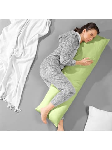 Erwin Müller Single-Jersey Seitenschläferkissenbezug Murnau in lindgrün