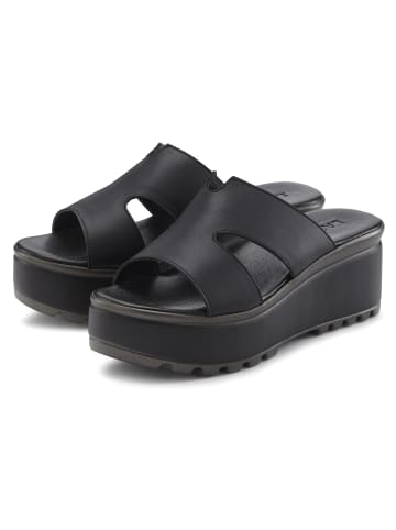 LASCANA Pantolette in schwarz