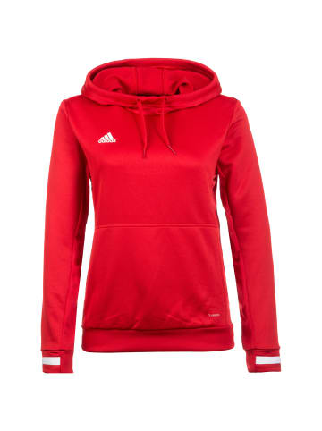 adidas Performance Trainingskapuzenpullover Team 19 in rot / weiß