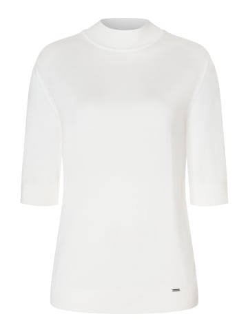 More & More Viskose-Feinstrickpullover in off white