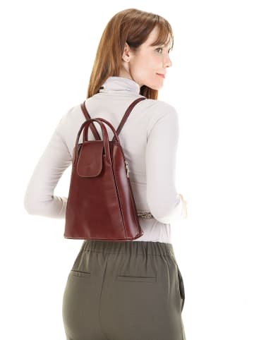 piké Rucksack FATA BUONA echt Leder in braun