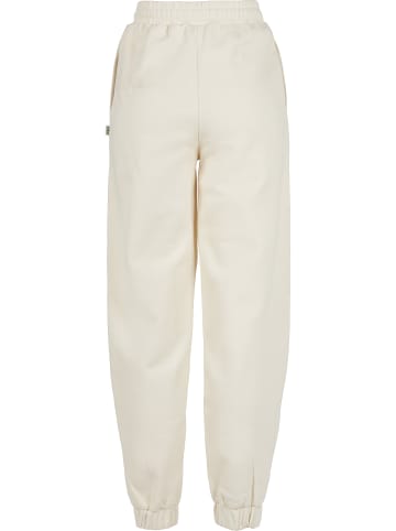 Urban Classics Urban Classics Damen Ladies Organic High Waist Ballon Sweat Pants in whitesand
