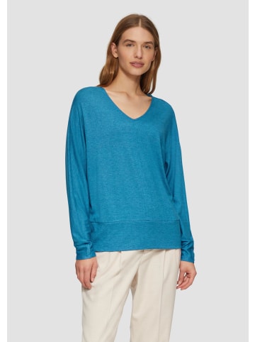 s.Oliver T-Shirt in 64W9_azurblau