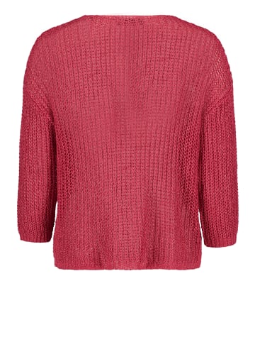 Betty Barclay Strickpullover mit Glanzeffekt in Pink Flambé