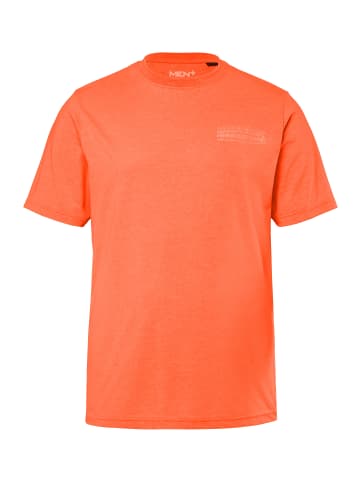 Men Plus Kurzarm T-Shirt in hibiskuspink