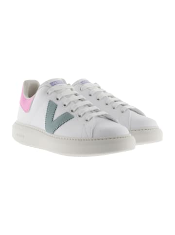Victoria Niedrige Sneaker mit Schnürung Rose