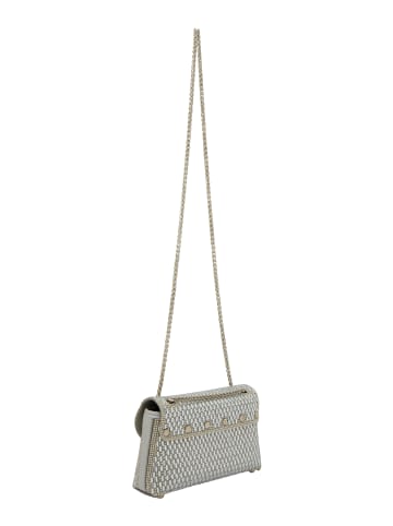 faina Women Flap Bag in Silver