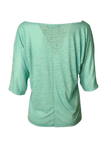 Roberto Geissini Red Lips T-Shirt Grün