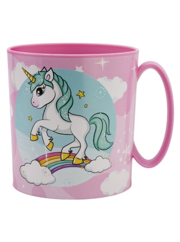 Wisam® Becher Mikrowellengeeigneter Kunststoffbecher 390ml