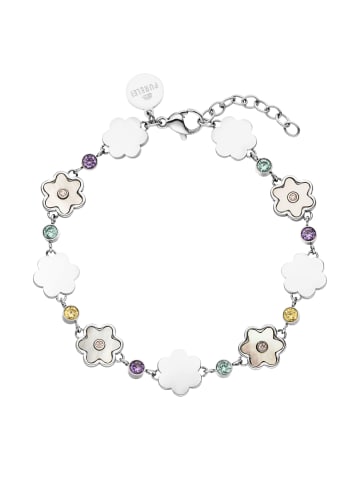 PURELEI Armband Flowering in Silber