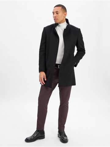 JOOP! Wollmantel Maron in schwarz