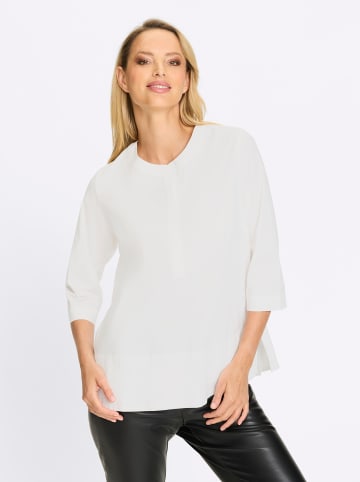Heine Baumwollbluse in weiß