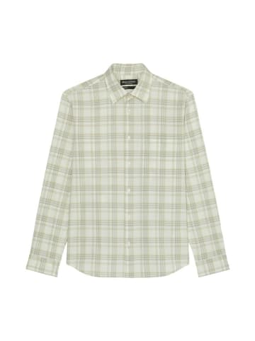 Marc O'Polo Langarmhemd in multi- cotton white