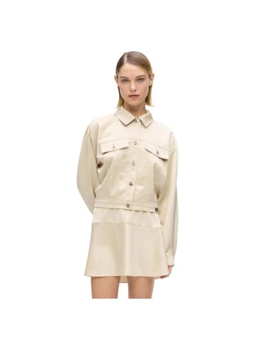 Karl Lagerfeld Beige Polyester Lange Jacke