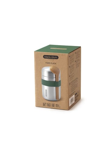 Black+Blum BLACK+BLUM | Lunchbecher, FOOD FLASK, olive, 400 ML