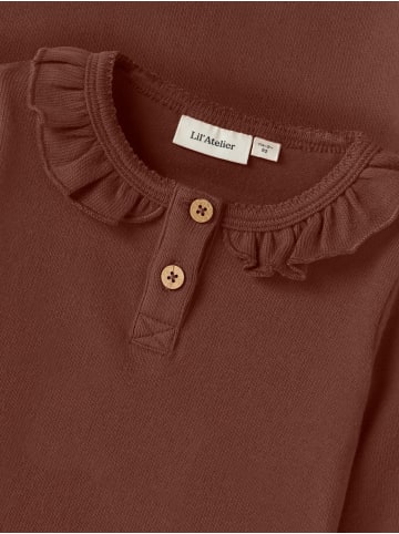 name it Oberteil mit langen Ärmeln in Mahogany1