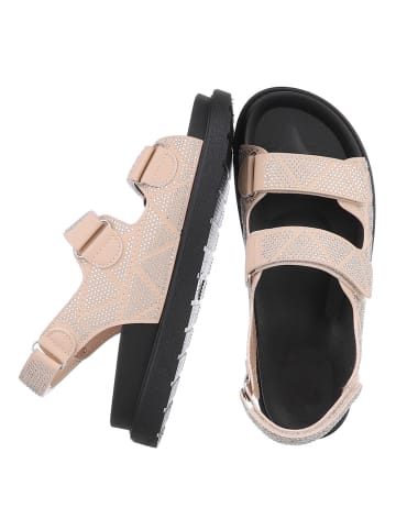 Ital-Design Sandale & Sandalette in Beige