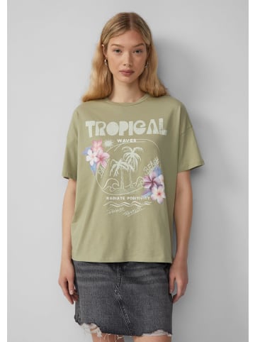 QS T-Shirt in 75D0_olivgrün