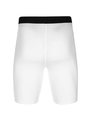 Umbro Trainingsshorts Core Power in weiß / schwarz