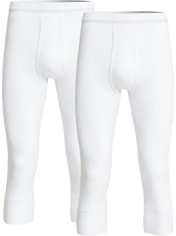 Con-ta Unterhose, 3/4-lang 2er-Pack in weiss