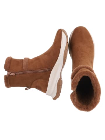 Ital-Design High Heel in Camel