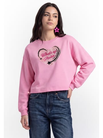 myMo Women Sweatshirt in Pink