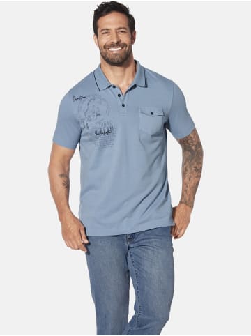 Jan Vanderstorm Poloshirt FJODOR in hellblau