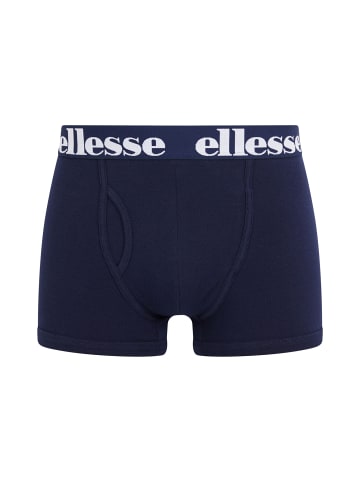 ellesse Boxershort 3er Pack in Schwarz/Grau/Blau