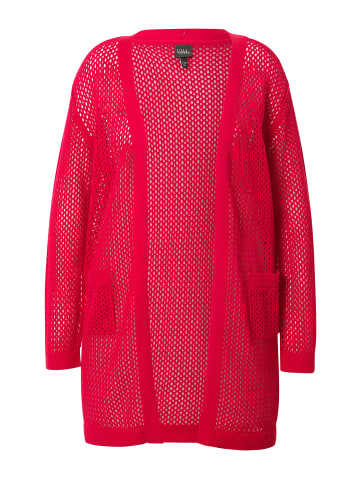 Ulla Popken Strickjacke in lychee