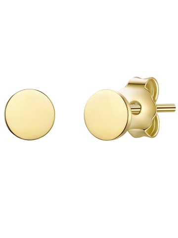 Glanzstücke München Ohrstecker Sterling Silber in gelbgold