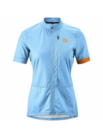 Gonso Bikeshirt-1/2-FZ Careser in Hellblau