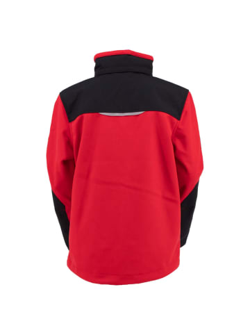 Jack Wolfskin Jacke Blizzard Fleece Stormlock in Rot