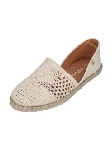 Verbenas Espadrilles CARMEN CROCHET LINO PARIS in natur