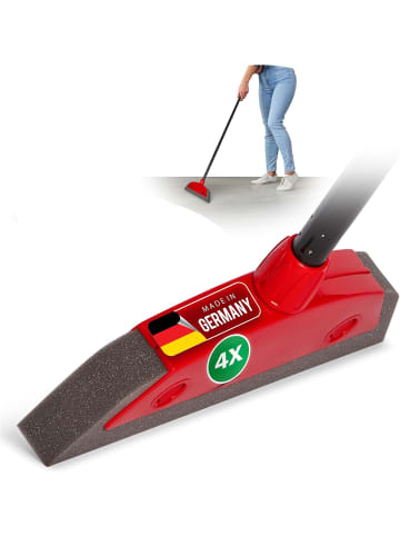 Novaliv Novaliv 2X Schaumstoffbesen mit Stiel zum Stecken Auto & Abzieher Fris in Rot