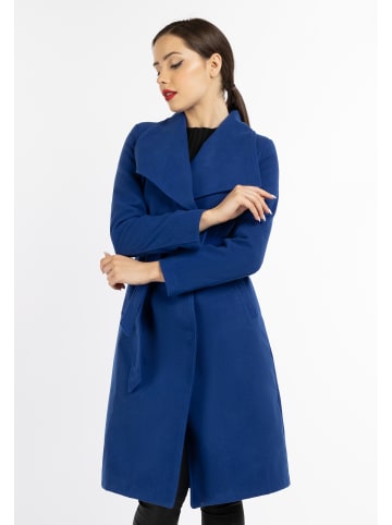 faina Damen Mantel in Royalblau