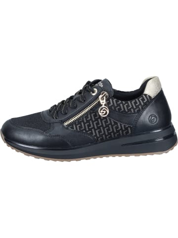 remonte Schnürschuhe in schwarz/schwarz/schwarz