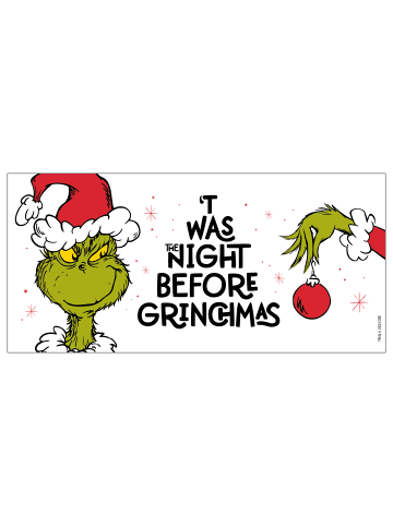 United Labels The Grinch - Twas the night before Grinchmas Tasse aus Keramik, 320 ml in weiß