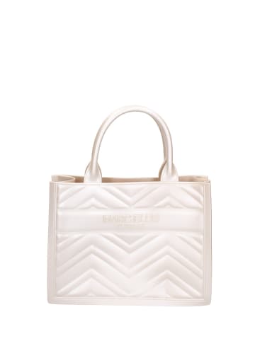 Marc Ellis Handbag in WHITE AND LIGHT GOLD