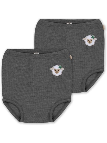Normani Outdoor Sports 2er Pack Baby Merino Windelhose Tokoroa in Anthrazit