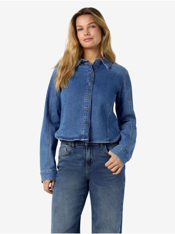 Noisy may Jeanshemd in Medium Blue Denim1