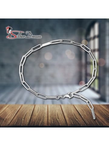 SilberDream Fußkette Silber 925 Sterling Silber ca. 28cm Ankerkette Laguna