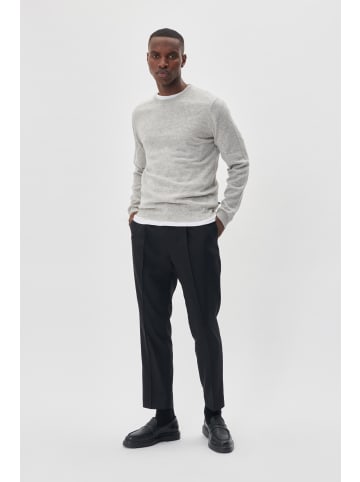 Matinique Strickpullover MAmordy Gerade Passform in Light Grey Melange