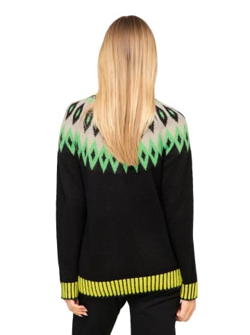 LAURASØN Pullover in schwarz