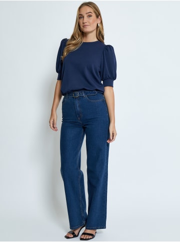 minus T-Shirt in Black Iris